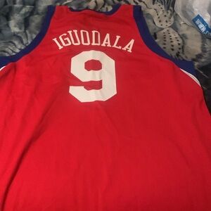 Adidas Philadelphia Sixers Andre iguodala Jersey size L
